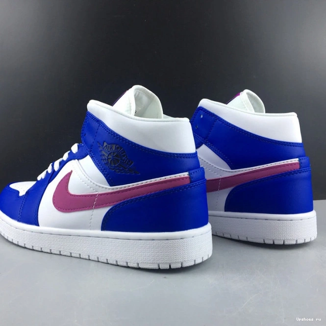 VIOLET-WHITE 1 MID 554724-451 AIR ROYAL HYPER HYPER JORDAN 0901
